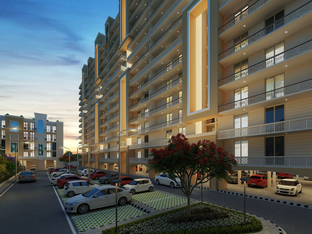 New Luxury 3BHK HC Apartment in Zirakpur