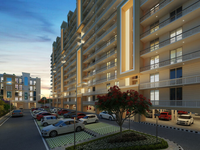 New Luxury 3BHK HC Apartment in Zirakpur