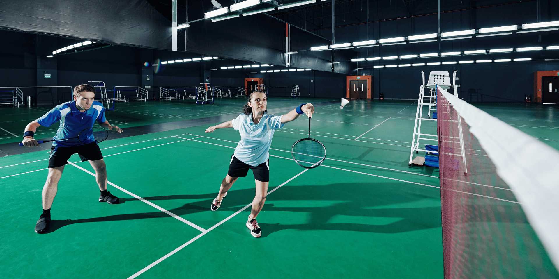 Badminton court