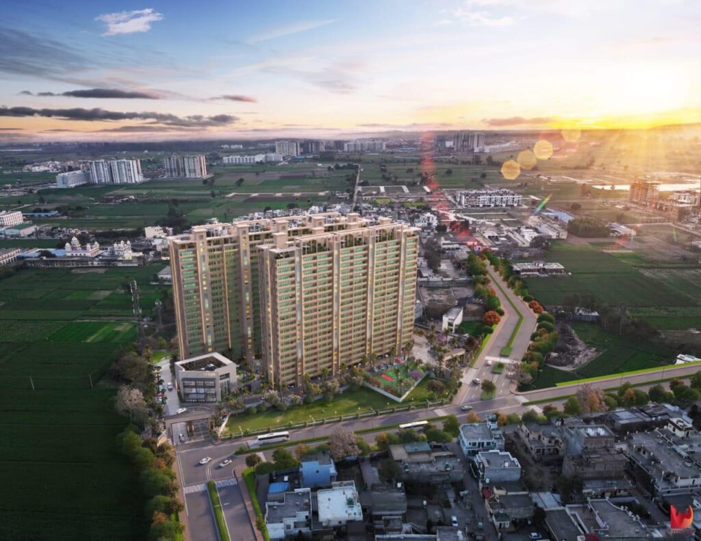 Rosero Elena Stylish 3 BHK Apartments in Zirakpur